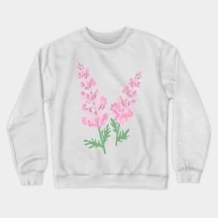 Cute Colorful Lavender Crewneck Sweatshirt